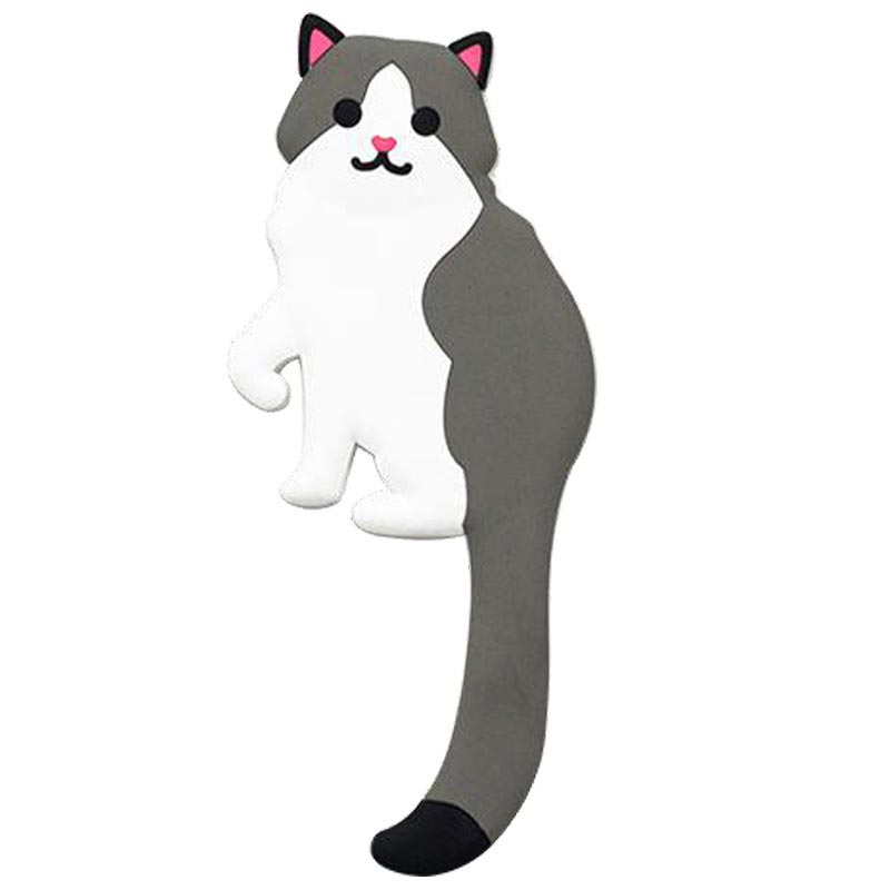 Dierenhaken sleutelhanger decoratieve beer hond kat wasbeer haak 2pc/ paar schattige dieren wandhaken hanger accessoire voor sleutels diversen: 12