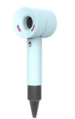 Magnetic Smoothing nozzle /Styling concentrator/Diffuser/Gentle air 4pcs/set for Dyson Supersonic Dryer blow Accessories: Blue Cover Case