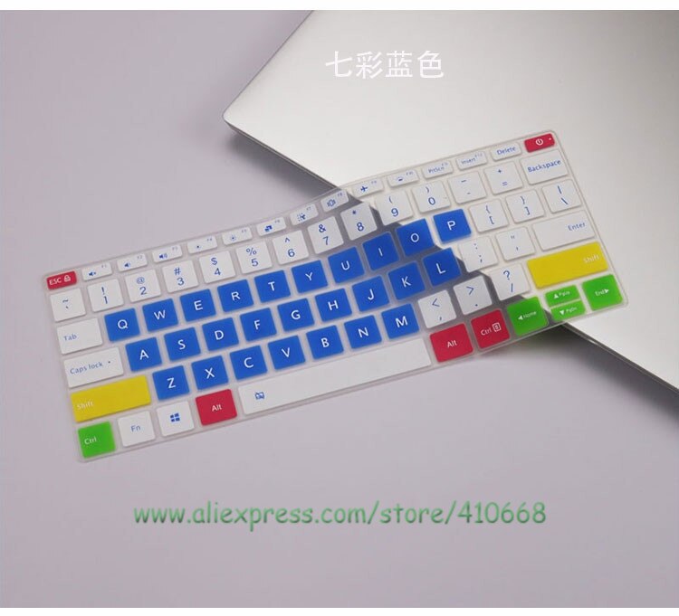Per RedmiBook Pro 14 14 pollici/Xiaomi Mi redmibook 14 ii / RedmiBook 14 &quot;copertura della tastiera del computer portatile protezione della pelle Silicone: Candy blue