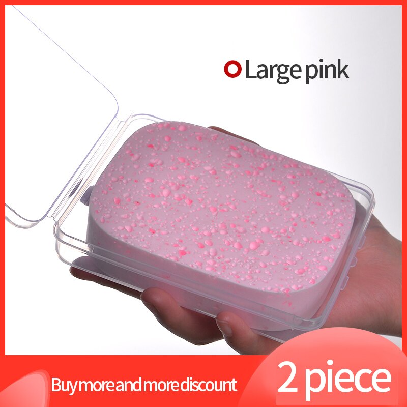 Art Aquarel Spons Hydraterende Speciale Water Shalk Spons Magic Water Absorberende Spons Art Schilderen Leveringen: 2 pink large