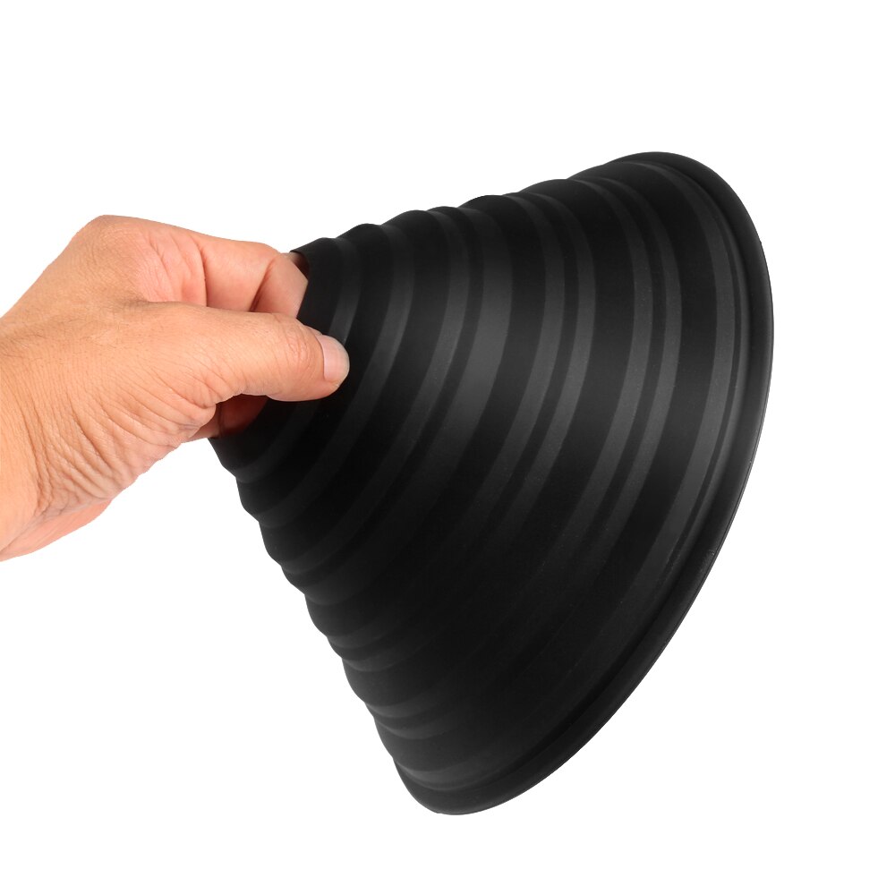Pare-soleil universel en Silicone pour appareils photo reflex numériques prenez des Photos sans réflexion