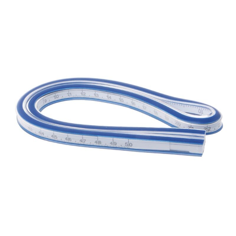 Flexible Curve Ruler Drafting Drawing Tool Plastic Vinyl 30cm 40cm 50cm 60cm