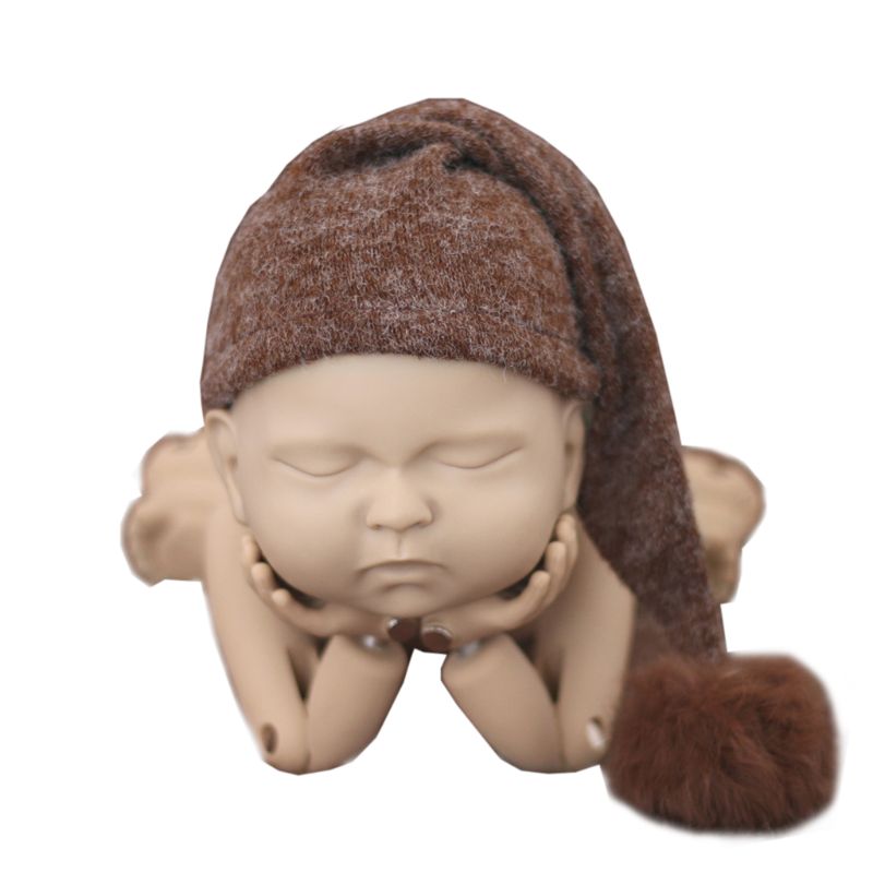 Nyfödd fotografering rekvisita hatt mössa propshoot för fotografering födda baby pojkar flickor tillbehör: Jfr