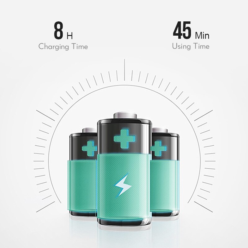 Cordless Powerful Hair Trimmer Sharp-angle Blade Hair Cutting Machine Haircut Beard Electric Hair Clipper for Men