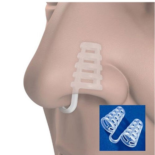Silicone Stop Snoring Anti Snore Mouthpiece Apnea Guard Bruxism Tray Sleeping Aid Mouthguard Health Sleeping Health Care Tool: with box