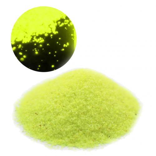 Glow in Dark Fluorescent Luminous Sand Wishing Bottle Fish Tank Gravel Decor Luminous Party DIY Bright DIY Star Wishing Bottle: Yellow