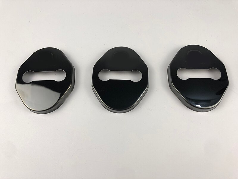 Cubierta de cerradura de puerta de acero inoxidable para coche, 4 piezas, para Mazda 2, 3, 6, CX3, CX-5, CX, 5, CX7, CX9, MX5, Axela, ATENZA, , ,