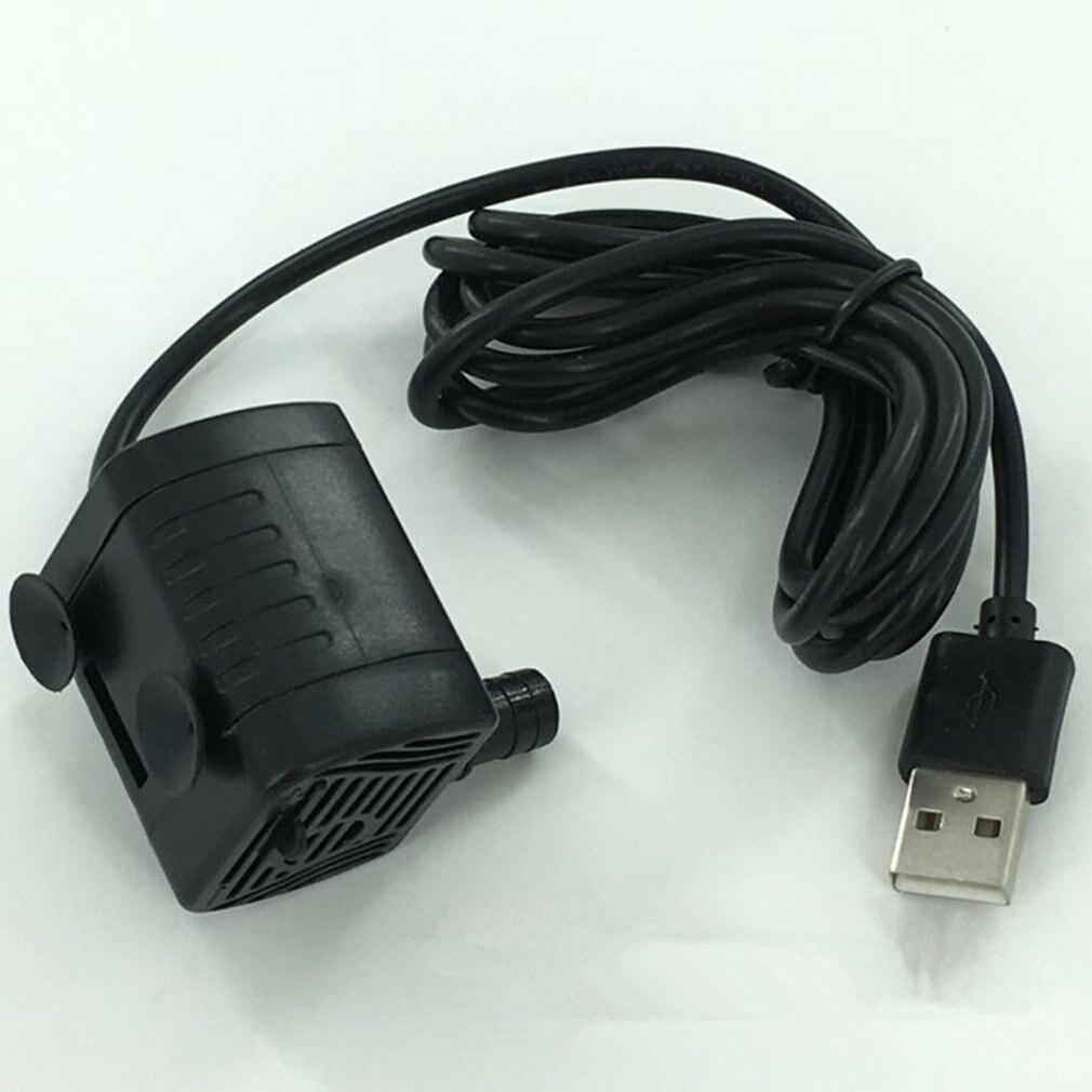 USB-1020 Micro Dompelpomp DC3.5V-9V 3W Aquarium Aquarium Fontein Vijver Waterpomp Voor Tuin Visvijver