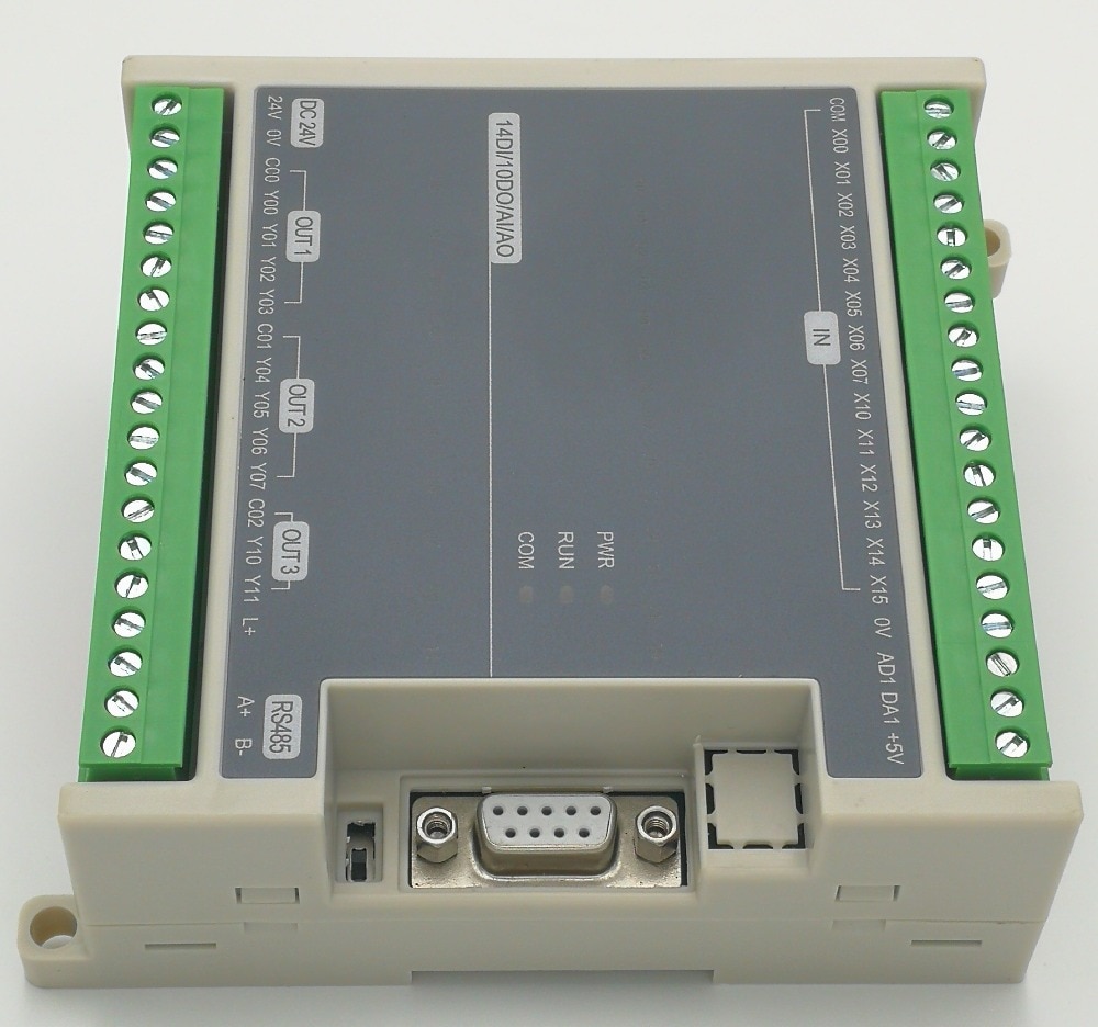 FX1N FX2N Fx3U 14MR 24MR 24MT PLC Programmeerbare Controller Stepper-Motor