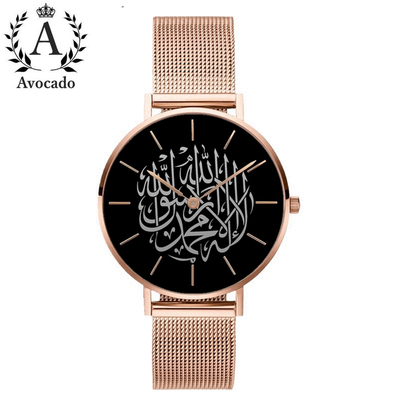 Arabisch Vrouwen Horloges Dames Quartz Horloge Rvs Mesh Riem