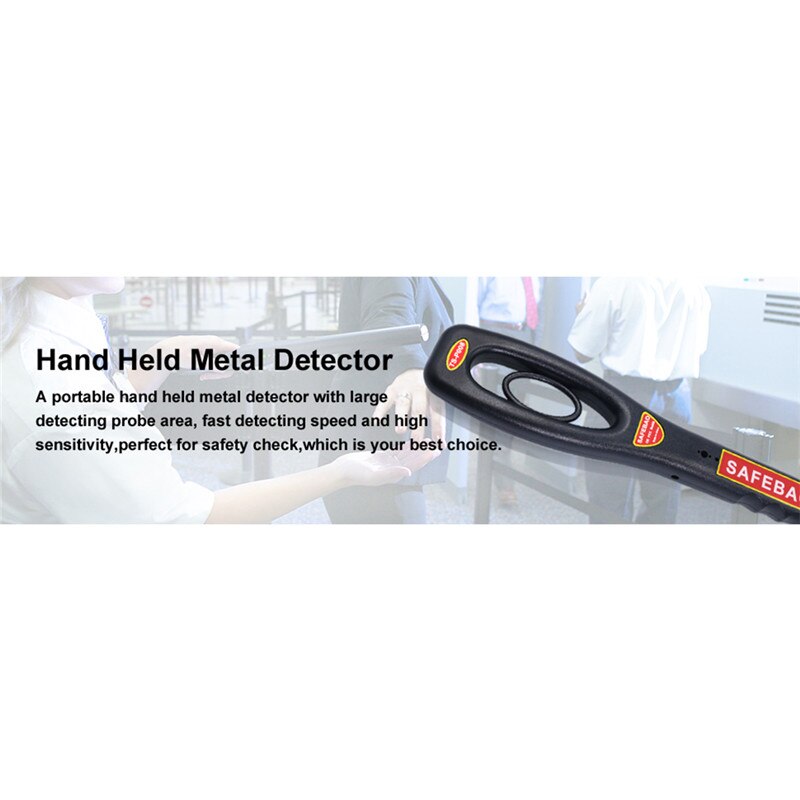 Handheld Metal Detector High Sensitive Examination Room Factory Station Security Inspection Instrument