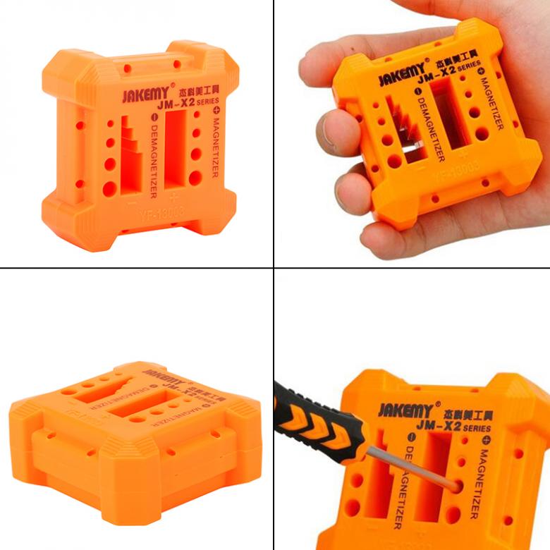 Jakemy magnetizer afmagnetiseringsværktøj porøs position skruetrækker magnetisk afmagnetisering