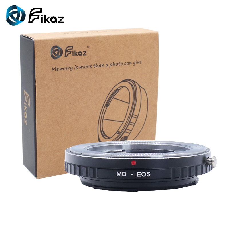 Fikaz Voor MD-EOS Lens Mount Adapter Ring Voor Minolta MD Lens Canon eos EF EF-S Mount Camera Body