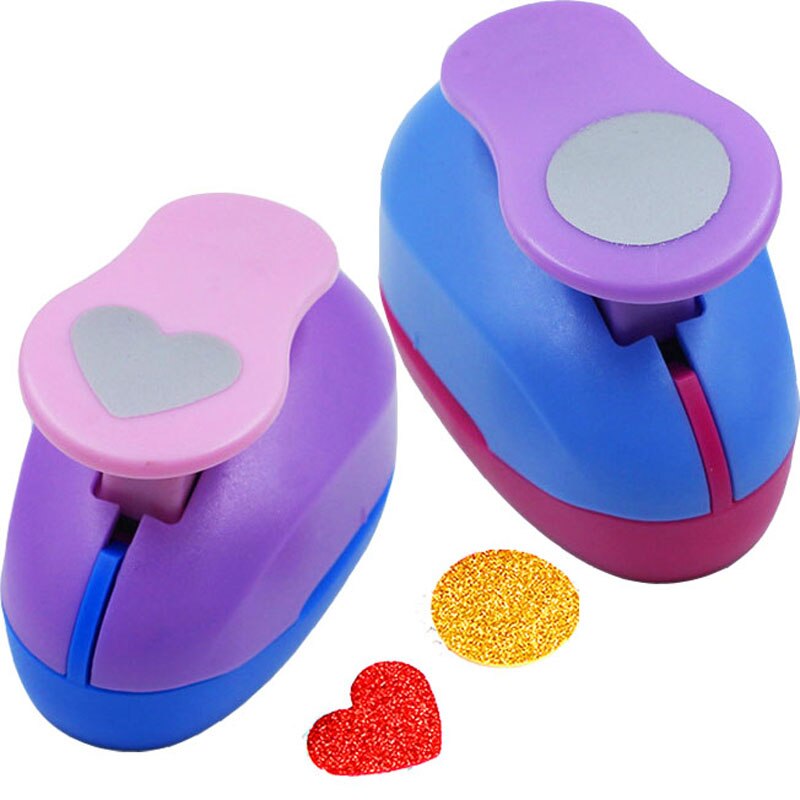 2.5cm(1 inch) Circle and Wave Circle Shape hole punch set Puncher Crafts Scrapbooking round DIY Paper Cutter Punches Free ship