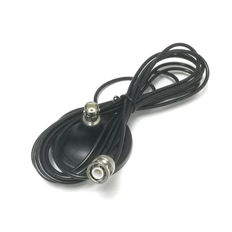 Trådlös antenn bas mikrofon antenn bas med magnet 3 meter  rg174 kabel bnc hane antenn