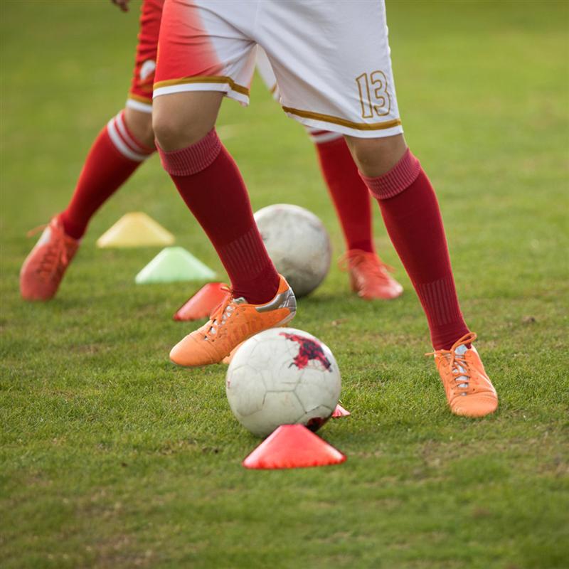 16 Pcs Football Training Sign Dish Plate Cone Obst... Vicedeal