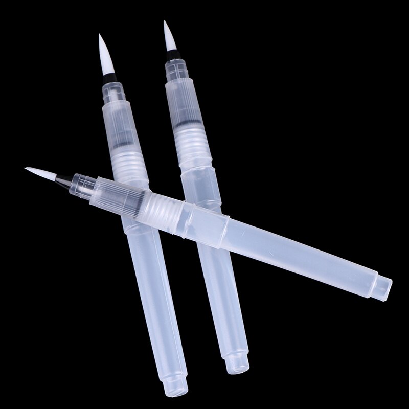 6pcs Refillable Paint Brush Color Pen for Painting Calligraph Drawing Art Supply Brush Pen