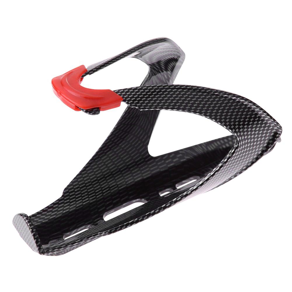 Portabidones de fibra de carbono + fibra de vidrio para bicicleta de carretera, soporte para botella de agua, jaula para bicicleta de montaña: D