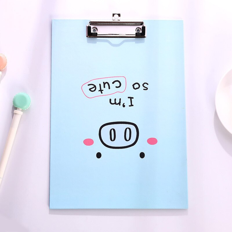 Bestandsmap A4 map board student leuke board map map kantoorbenodigdheden briefpapier schrijfbord Cilp bestand