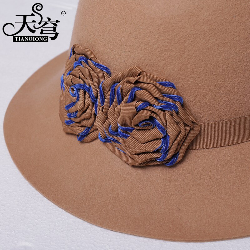 Korte britse fedora hoed wollen wol vintage dames hoeden koreaanse herfst winter muts dames warme retro mutsen  h6755