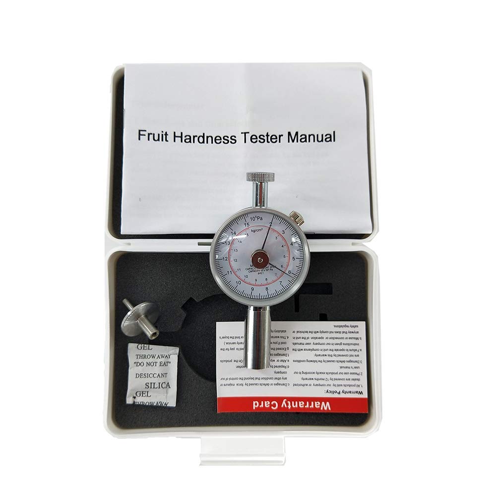 Fruit Penetrometer Apple Hardness Teter Fruit Durometer Fruit Hardness Meter Range 2 to 5kg/ cm2