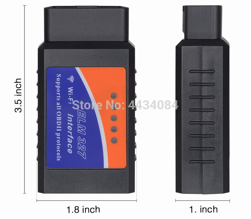 Ouchuangbo Wifi En Bluetooth ELM327 OBD2 Auto Scanner Adapter Scan Tool Voor Smartphone