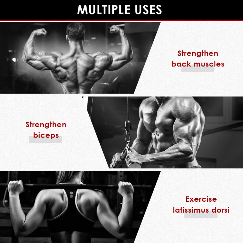 Thicker Metal Chain Weight Lifting Dip Belt Pull-up Gym Equipment Bodybuilding Musculation Exercise Crossfit Fitness Training