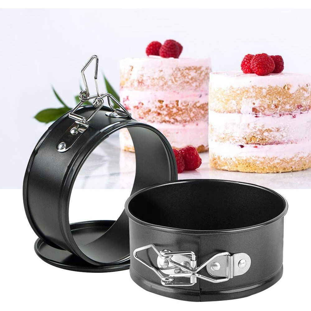 Cake Pan Non-Stick Cake Pan 4/7/9inch with Removable Bottom Cheesecake Baking Instant Pot Springfoam Pressure Cooker