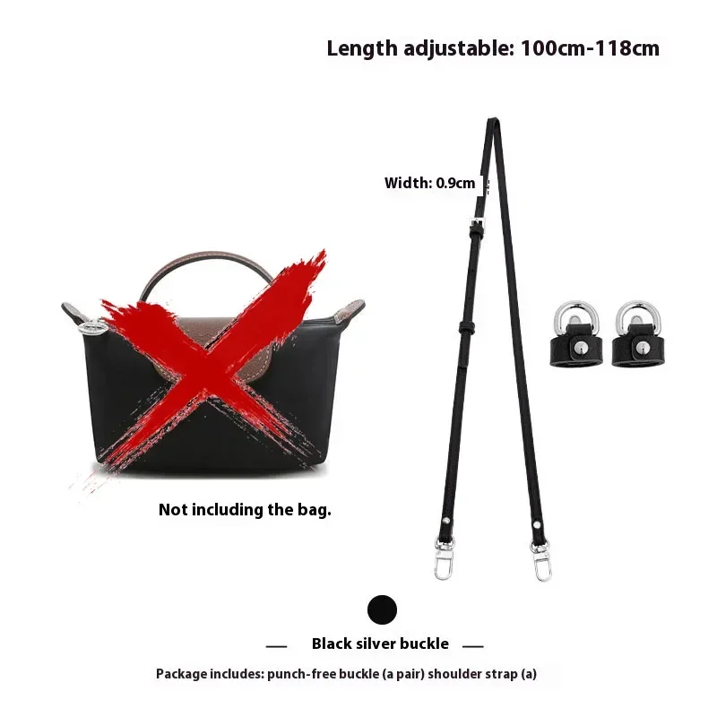 Replacement Crossbody Bag Strap for Longchamp Terra Mini Bag Shoulder Strap Without Punching Modification Bag Accessories: Yellow