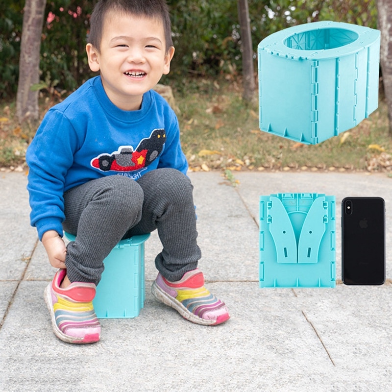 Draagbare Baby Potje Toilet Seat Auto Reizen Camping Kids Zindelijkheidstraining Seat Kinderen Opvouwbare Wc