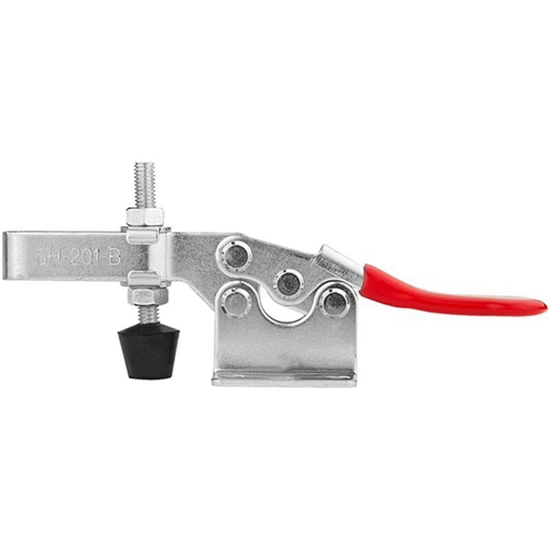 8 Pack 201B Toggle Clamp, Hand Tool Toggle Clamp, Horizontal Heavy Duty Quick-Release Clamp for Jointer Jig