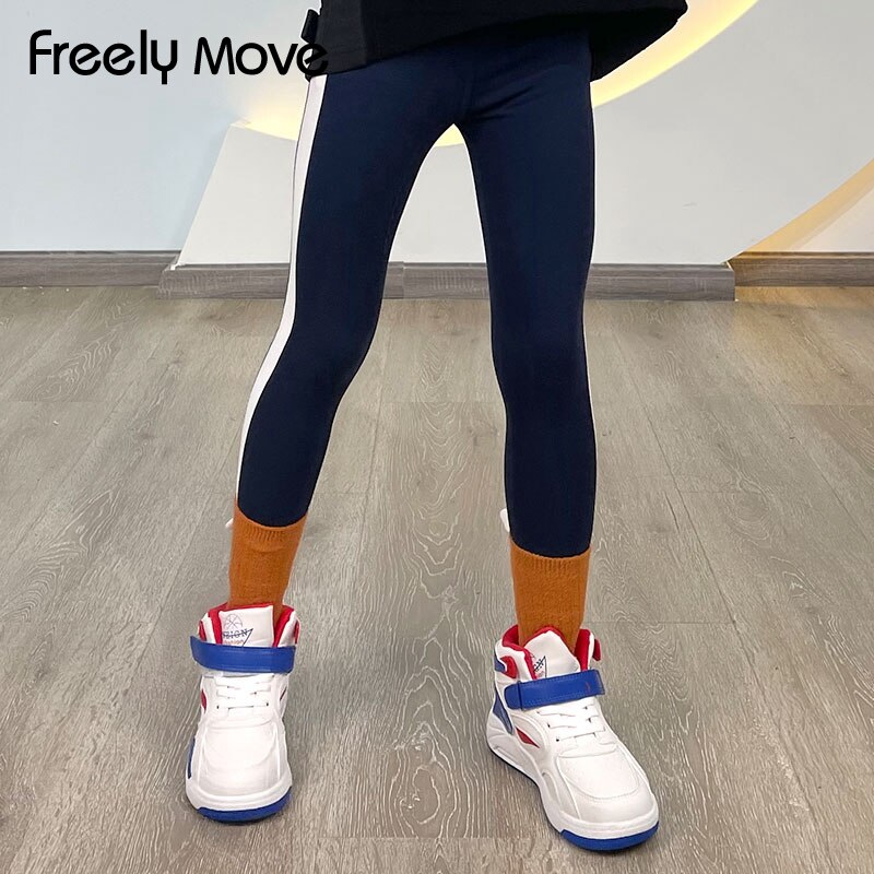 Sposta liberamente i nuovi pantaloni da bambina per bambina pantaloni lunghi a vita alta Set di abbigliamento sportivo per bambini