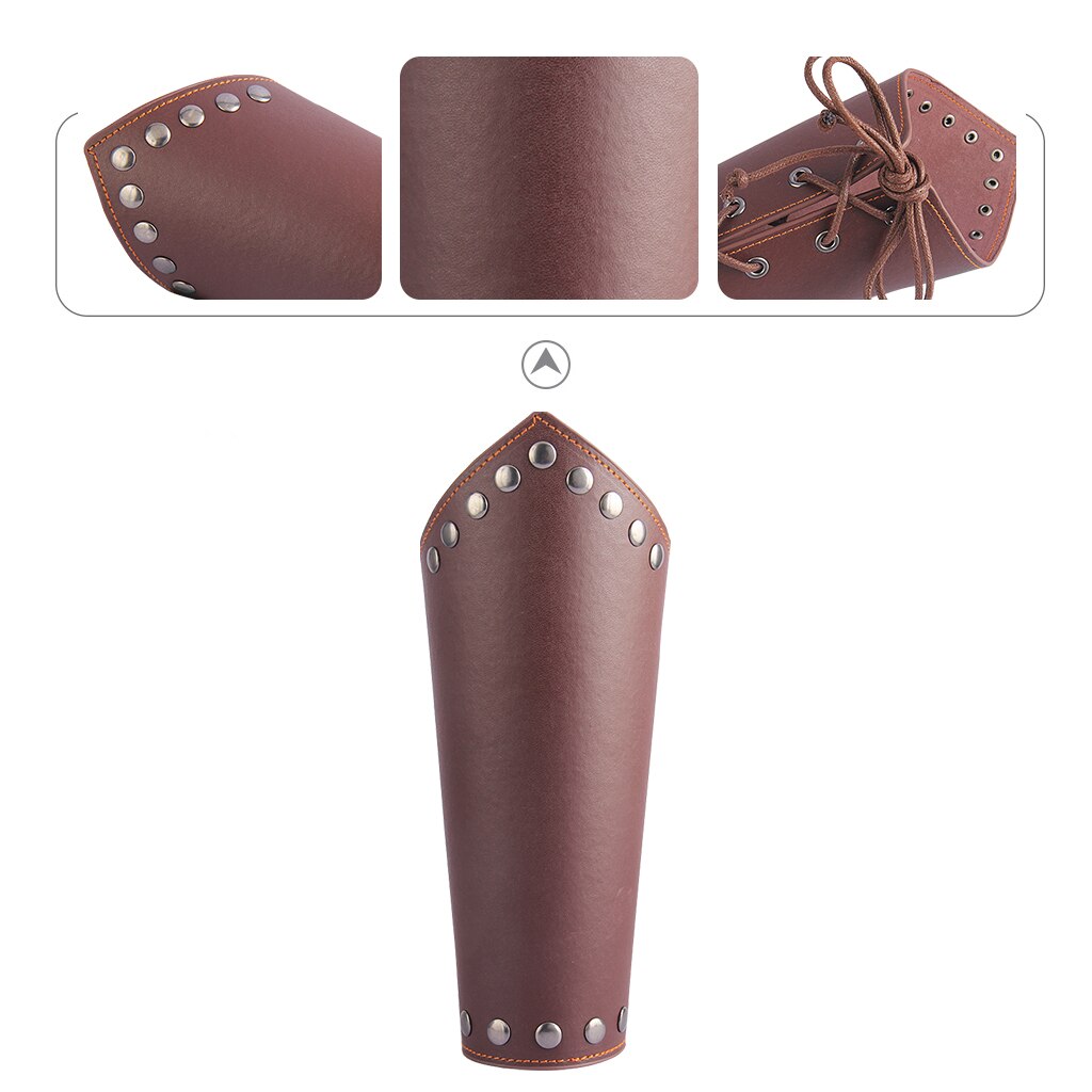 Protège-bras en cuir, gantelet de poignet, accessoires d&#39;équitation, protège-poignet