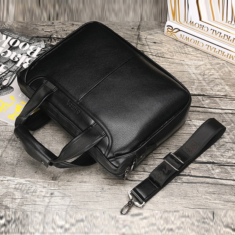 Leather Laptop Shoulder Bags Men Briefcase Messenger bolso hombre Crossbody Bags For Male Handbags Men's Briefcase XA621