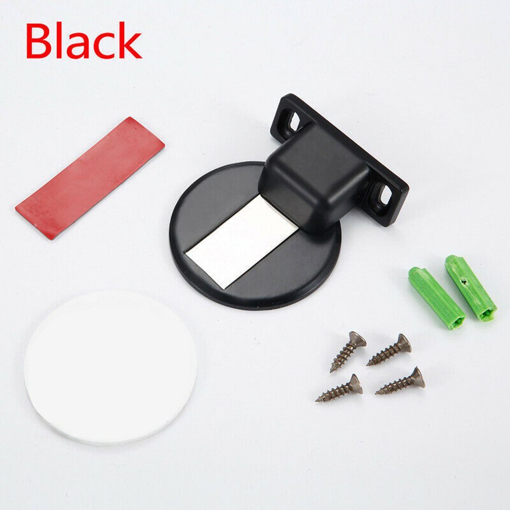Magnetische Deur Houder Stop Onzichtbare Doorstop Muur Floor Mount Veiligheid Catch Zinklegering Gate Weerstand Deurstop Houder: E
