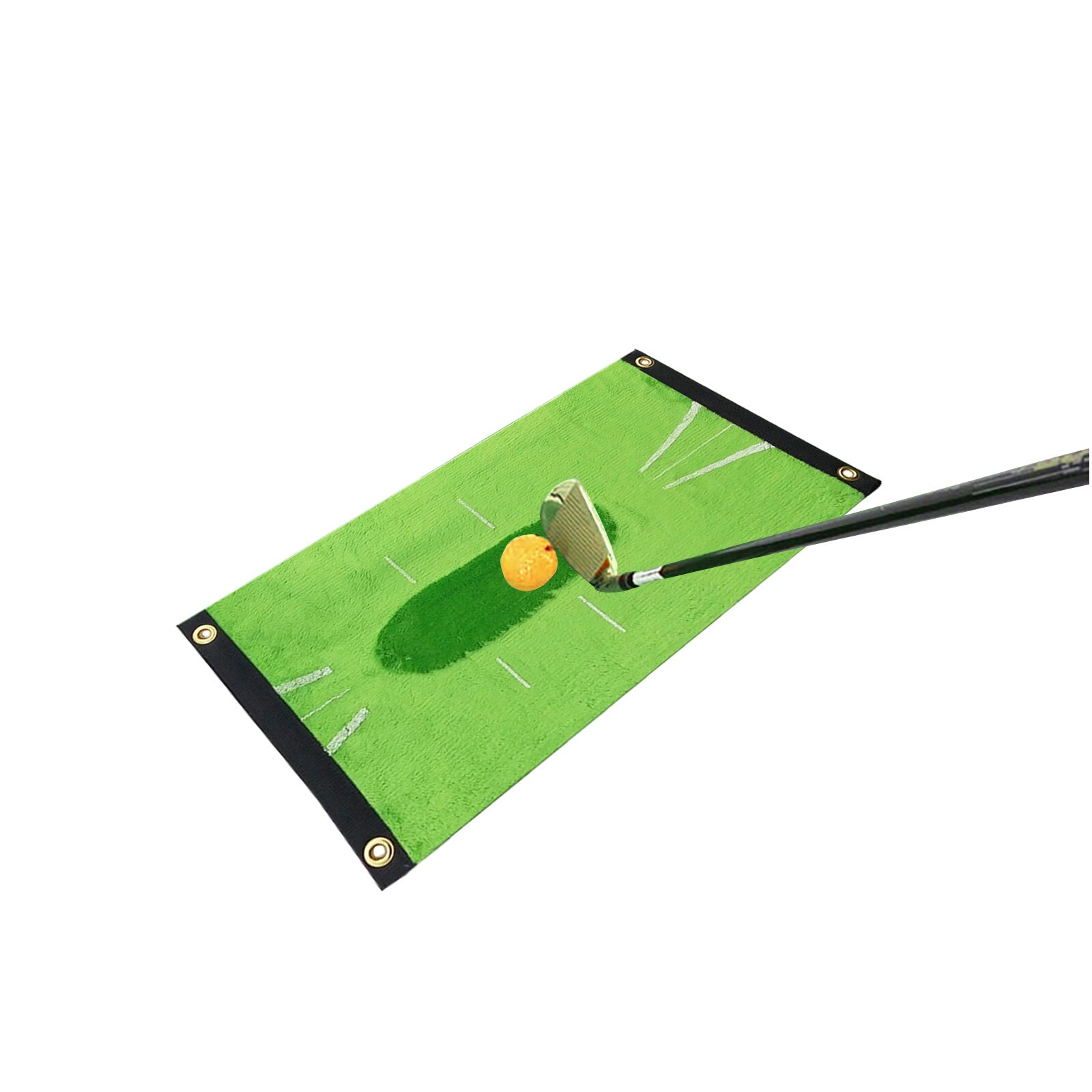 Golf Tapis D'entraînement pour Balançoire Détection Bâton Mini Golf Pratique Formation Jeu et pour le Bureau À La Maison Usage Extérieur #