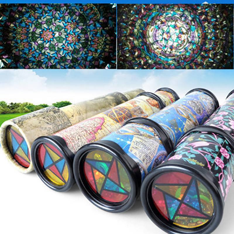 30/27/21cm Kids Scalable Rotating Kaleidoscopes Advanced Rotation Adjustable Fancy Color World Toys toys for boys-20