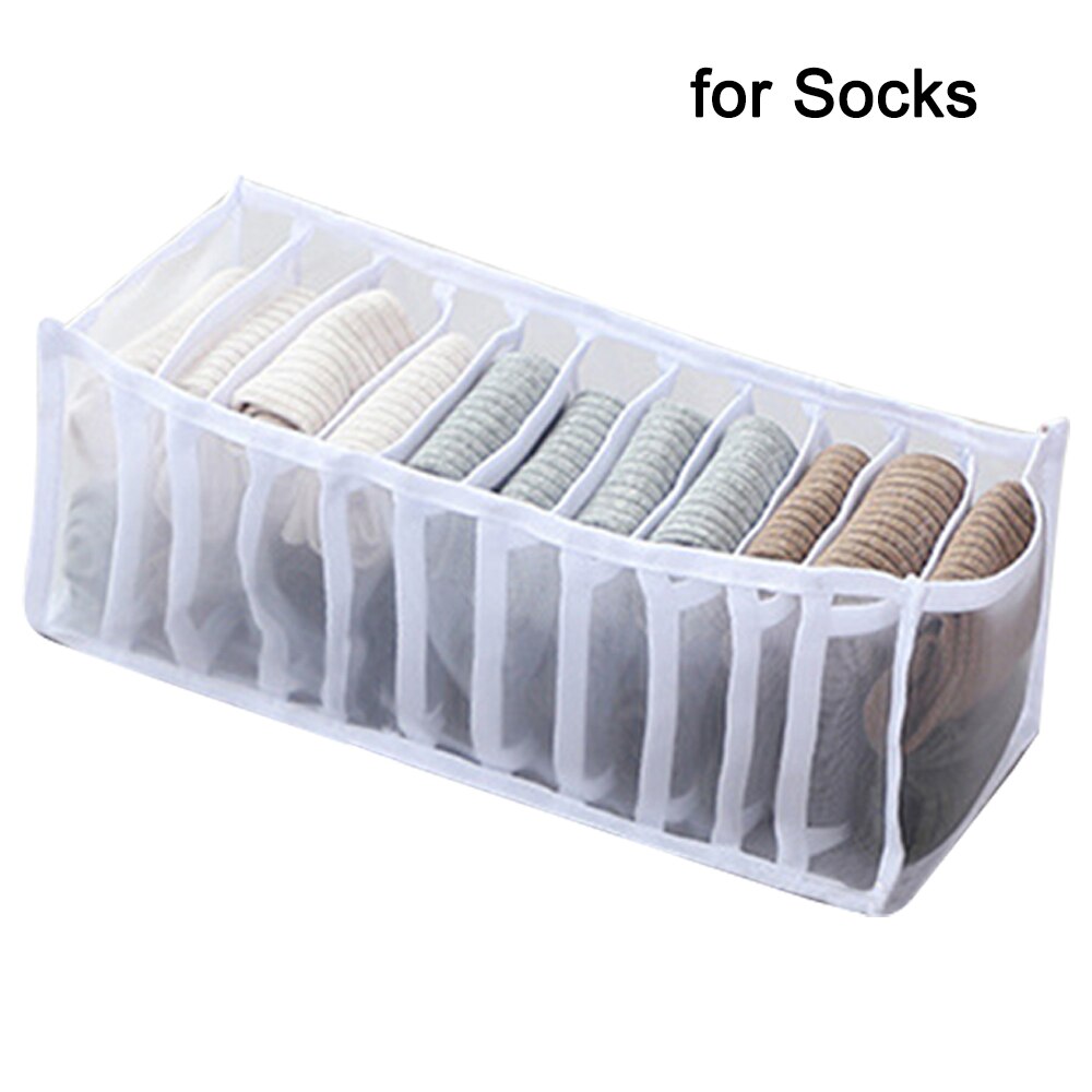 Hause bh lagerung Kasten socken Kasten Mülleimer unterwäsche organisieren sparen Raum Große Kapazität Unterwäsche Lagerung Kasten Bh Faltbare Schals: Stil B-3