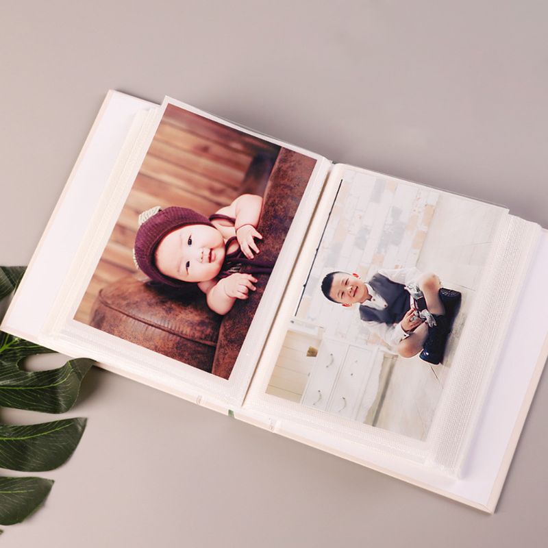 4D Large 6 Inch Photo Album 100 Sheets Scrapbook Paper Baby Family Scrapbooking Albums Wedding Foto DIY Craft