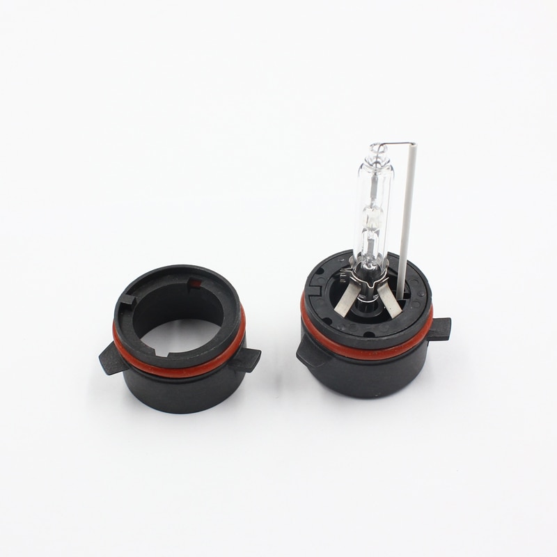 Fsylx 2Pcs Auto D2 Hid Xenon Koplamp Bulb Socket Adapter Voor Bmw E39 3 Serie Hid Xenon Lamp D2 d2S D2R Houder Vervanging