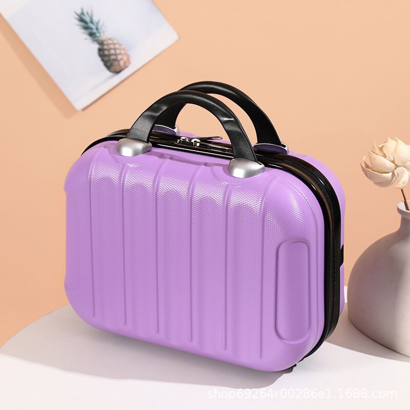 trolley luggage Business travel suitcase For Women Size 23*14*32cm 14 inches