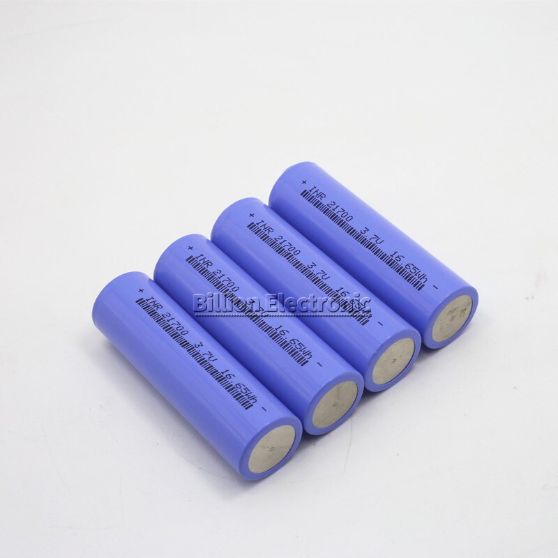 Authentique Tesla 21700 4800mAh Rechargeable Lithium Ion Batteries cellule 3.7V 5000mAh batterie pour e-bike Scooter outils électriques
