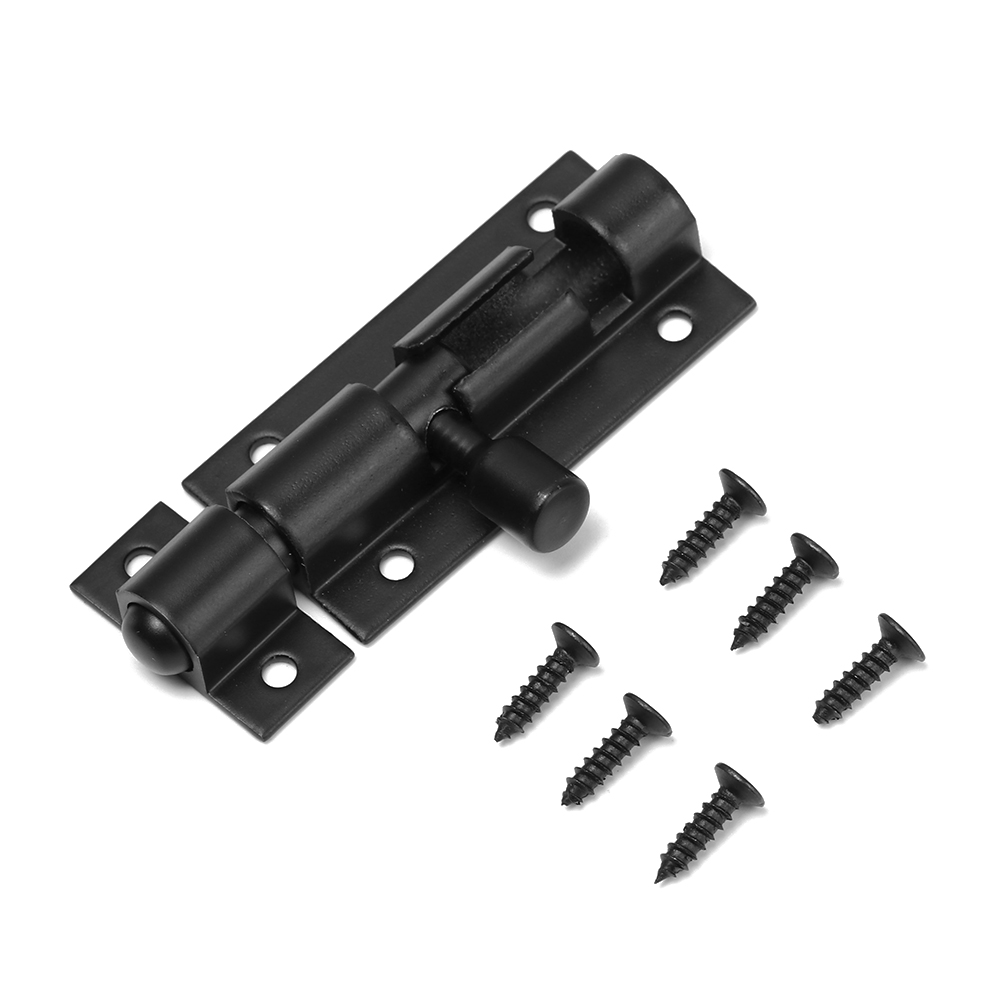 2/3/4/5/6/8 tommer aluminiumslegering tønde dørlås lås til haveport skur skydedør tårn bolt lås fange hardware