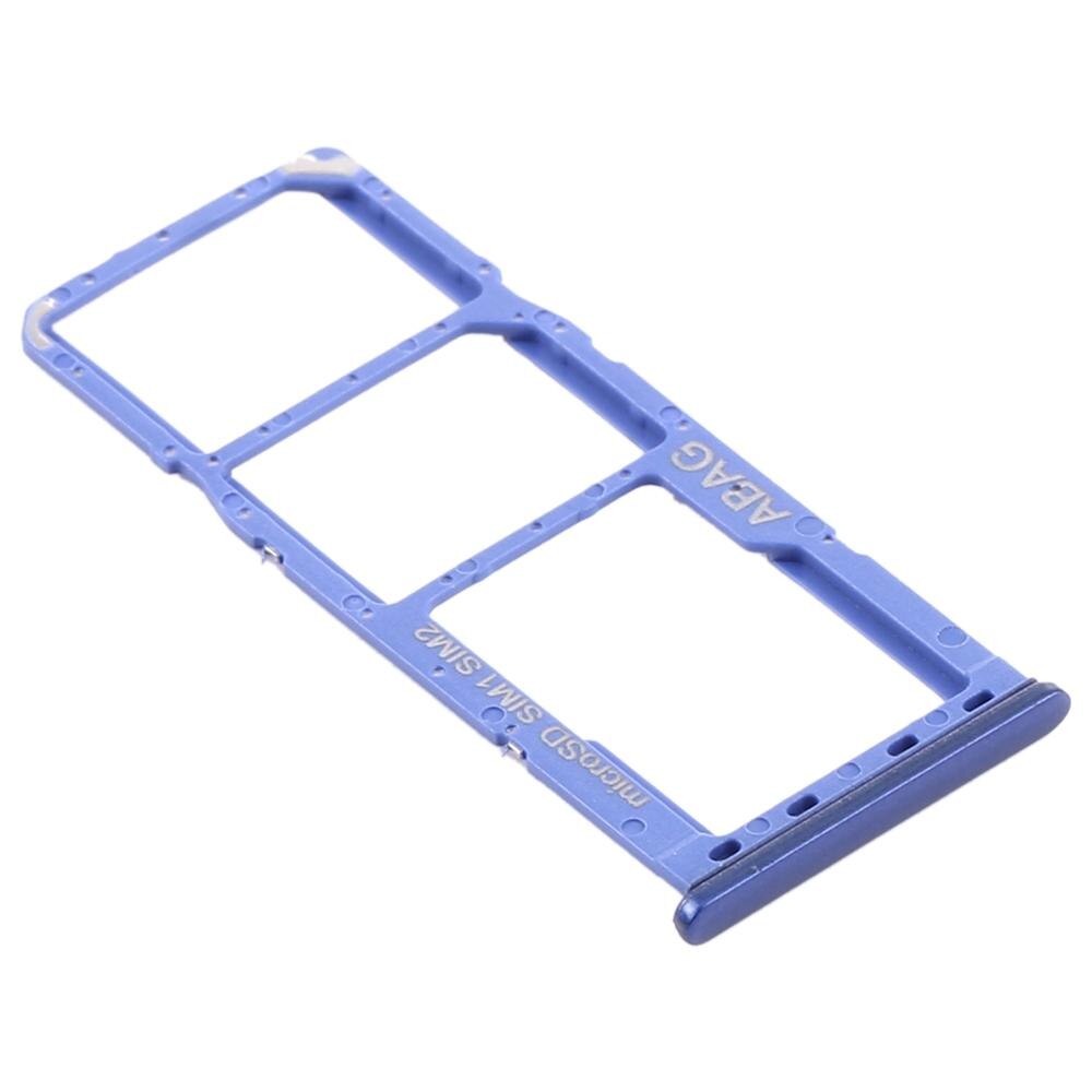SIM Card Tray Micro SD Card Tray for Samsung Galaxy A21s Mobile Phone TF Card Slot: Blue Color Slot