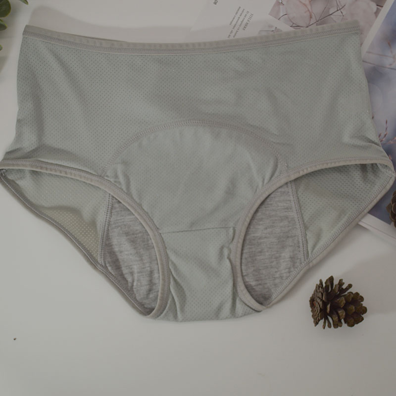 women's Leak Proof Pants Menstrual Transparent Waterproof Briefs Physiological plus size Underwear