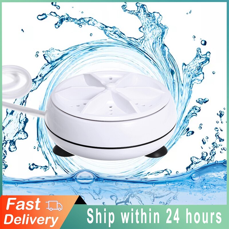 Mini Washing Machine Portable Personal Rotating Turbine Washer Clothes Washing Machine For Home Business Trip