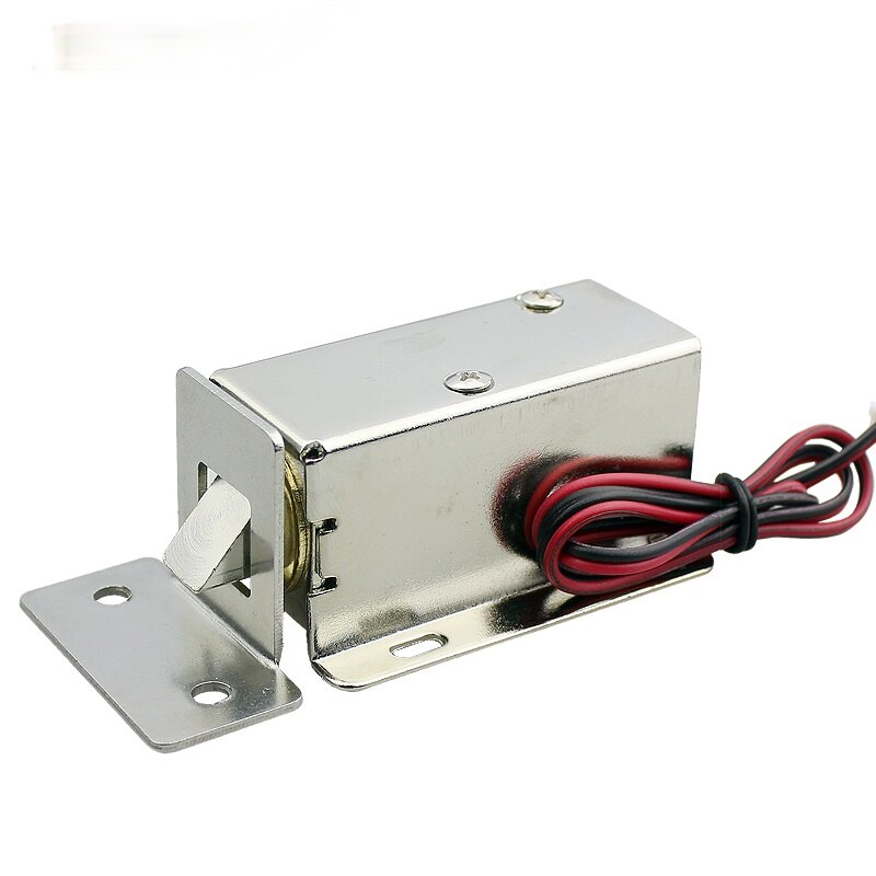 DC12V 0.8A small electromagnetic lock storage cabinets electronic lock mini electric bolt lock drawer file cabinet lock
