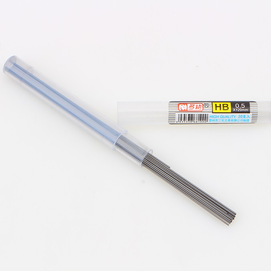 Mines De Crayon Mécanique 0.5mm Et 0.7mm HB - Lot De 120 Mines Anti-Casse - Pour Bureau, École, Dessin