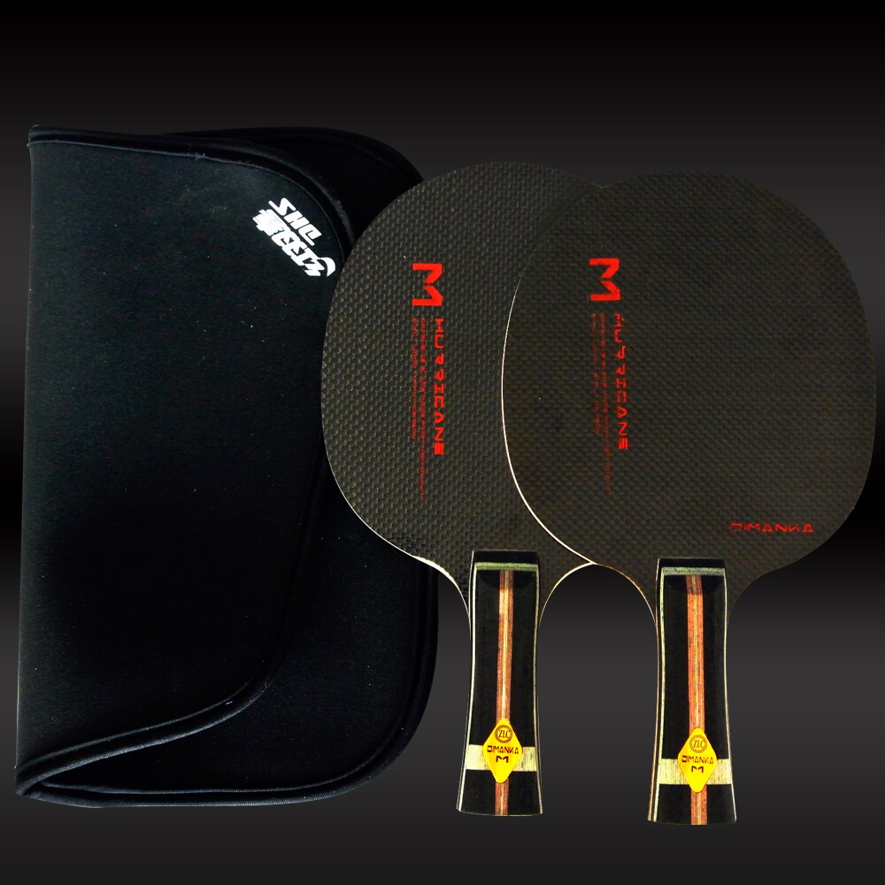 Xvt  m5 full carbon table tennis blade/table tennis bat ping pong blade and full cover case