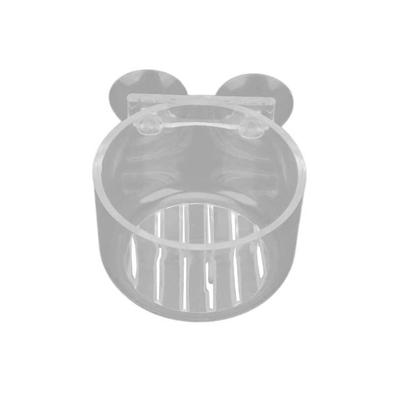 Red Worm Fish Feeder Stable Structure Aquarium Cone Red Worm Feeder with Suction for Tropical Fish